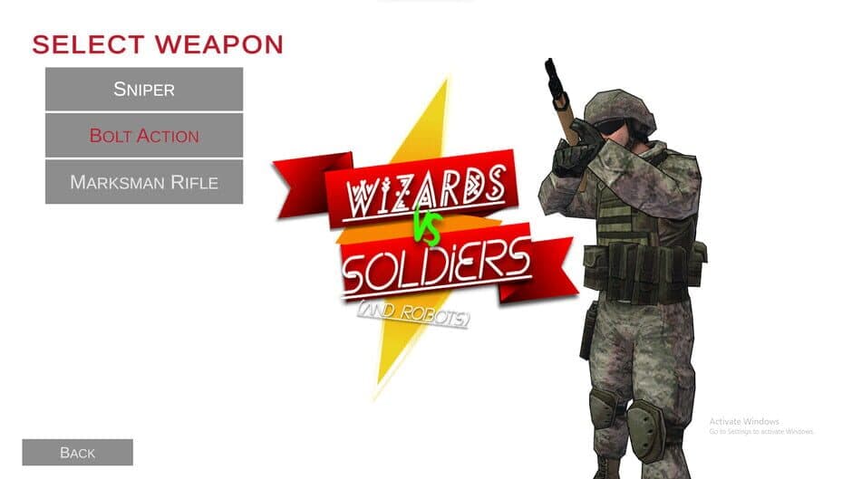 Скриншот 1 из Wizards vs. Soldiers And Robots