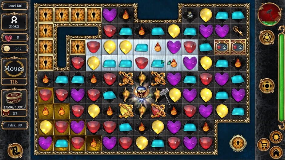 Скриншот 1 из Jewel Match Origins 3: Camelot Castle - Collector's Edition