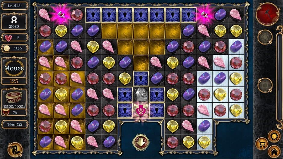 Скриншот 4 из Jewel Match Origins 3: Camelot Castle - Collector's Edition