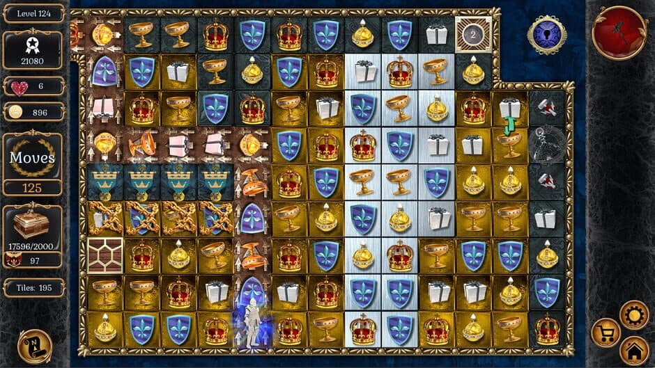 Скриншот 7 из Jewel Match Origins 3: Camelot Castle - Collector's Edition