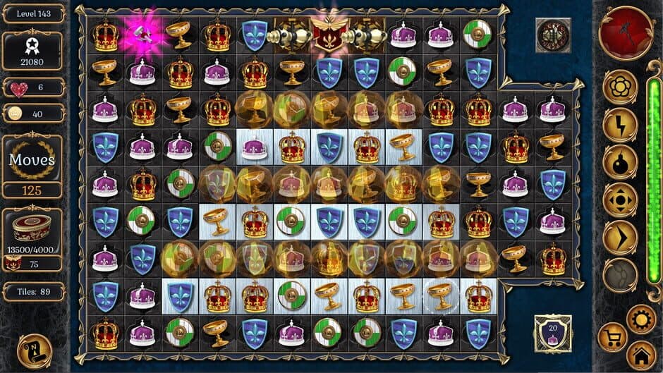 Скриншот 8 из Jewel Match Origins 3: Camelot Castle - Collector's Edition