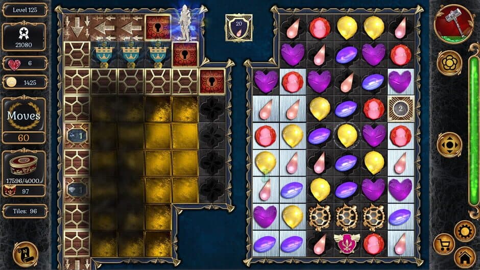 Скриншот 12 из Jewel Match Origins 3: Camelot Castle - Collector's Edition