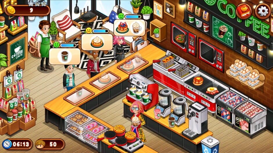 Скриншот 1 из Cafe Panic