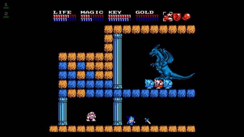 Скриншот 1 из Eggconsole Dragon Slayer IV Draslefamily MSX2