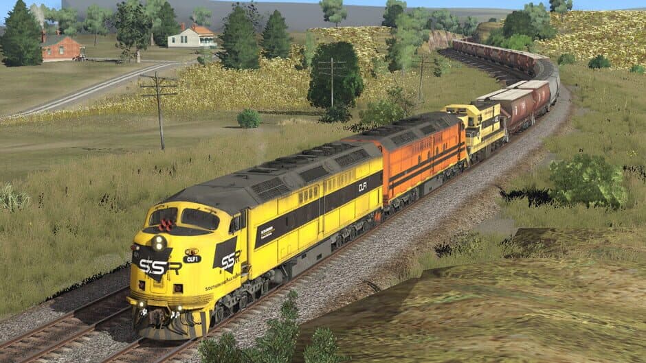 Скриншот 1 из Trainz Railroad Simulator 2022: SA CL Class - SSR Pack 01