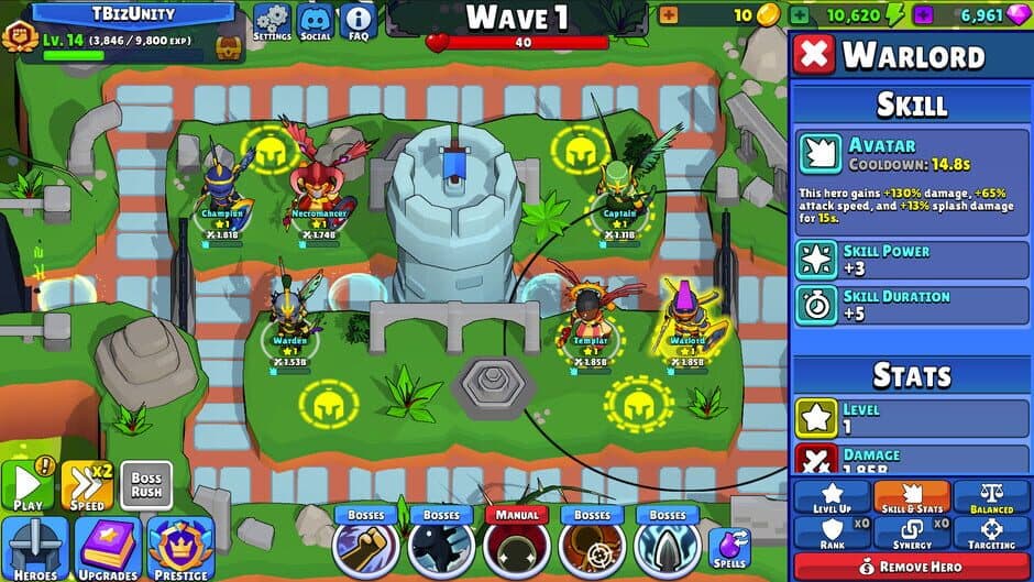 Скриншот 6 из Idle Hero TD