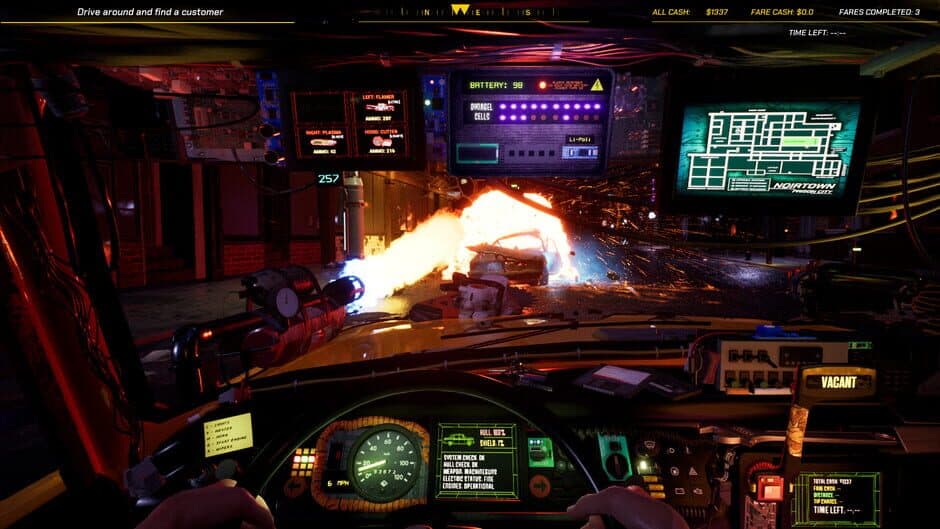 Скриншот 2 из CyberTaxi: Lunatic Nights
