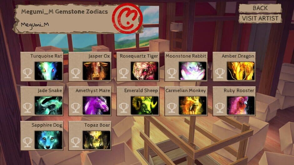 Скриншот 1 из DachStudio Puzzle Box: Megumi_M Gemstone Zodiacs