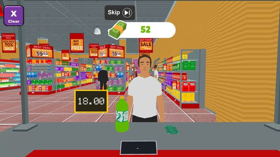 Скриншот 2 из Cashier Sim