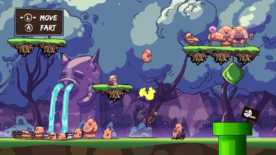 Скриншот 1 из Tales From The Arcade: Fartmania