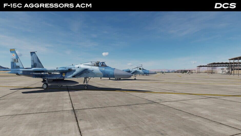 Скриншот 7 из DCS: F-15C Aggressors Air Combat Maneuvering Campaign by Maple Flag