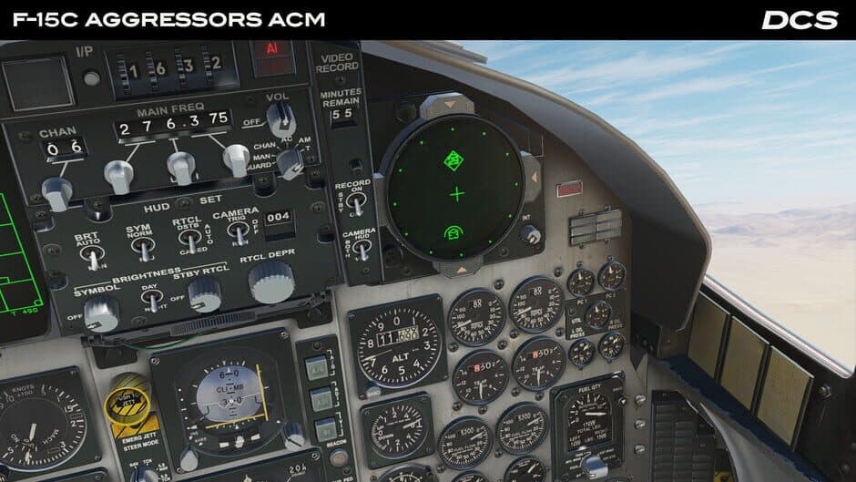 Скриншот 4 из DCS: F-15C Aggressors Air Combat Maneuvering Campaign by Maple Flag