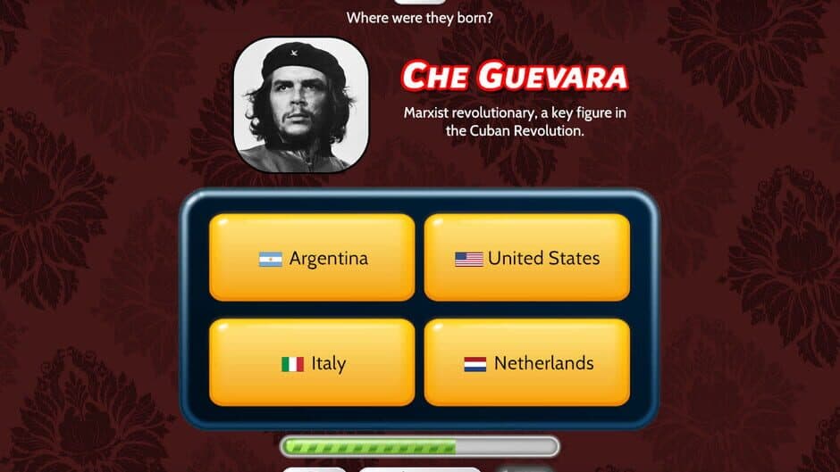 Скриншот 1 из Capitals Quizzer: People Mode