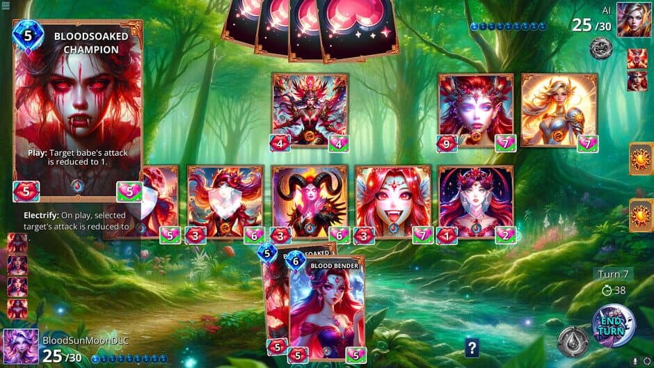 Скриншот 1 из Battle Babes: Blood, Sun & Moon