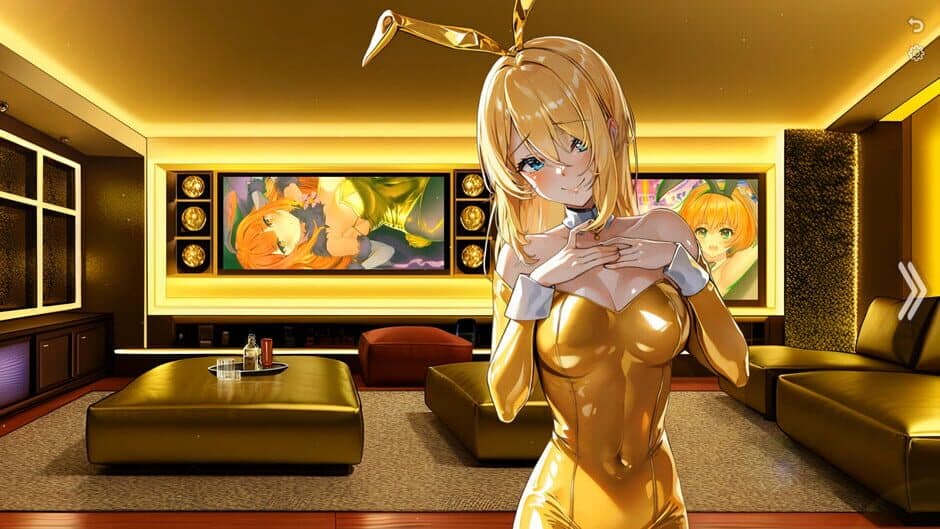 Скриншот 4 из Bunny-girl with Golden Tummy