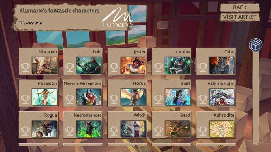 Скриншот 1 из DachStudio Puzzle Box:: Illumarie's Fantastic Characters