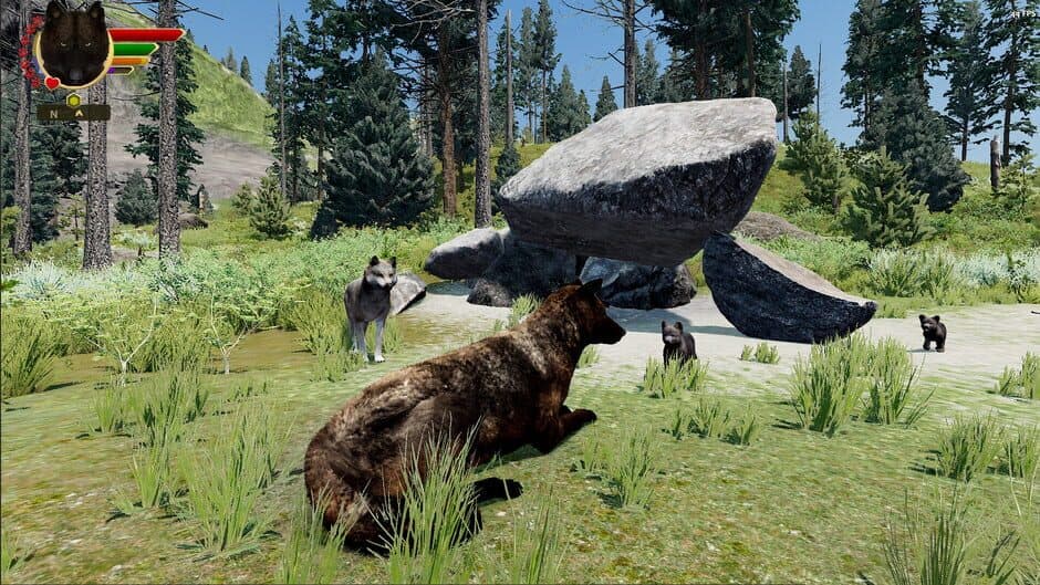 Скриншот 5 из WolfQuest: Anniversary Edition - Hellroaring Mountain