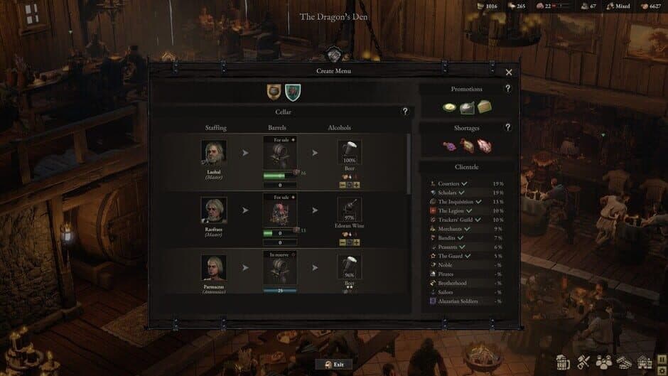 Скриншот 7 из Wartales: The Tavern Opens!