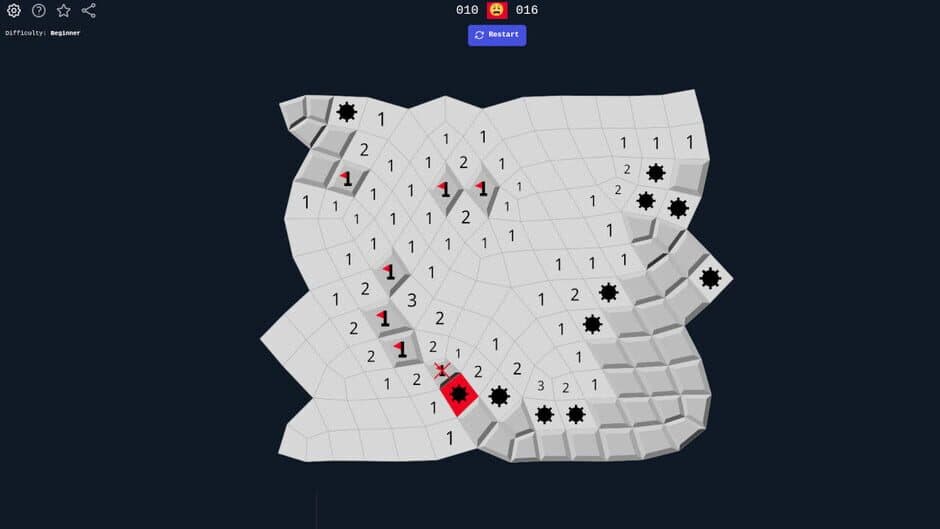 Скриншот 1 из Minesweeper Twist