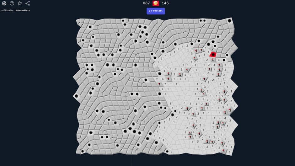 Скриншот 3 из Minesweeper Twist