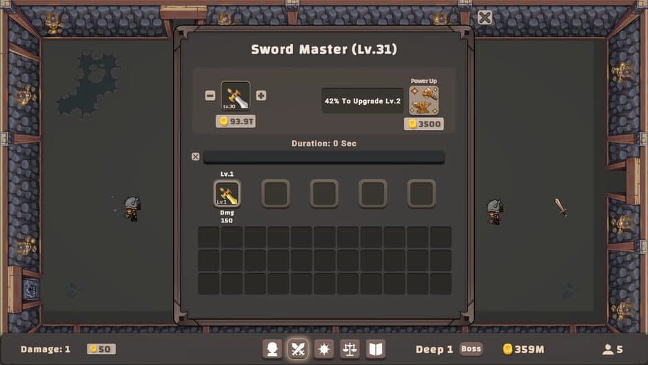 Скриншот 3 из Sword and Shield Idle