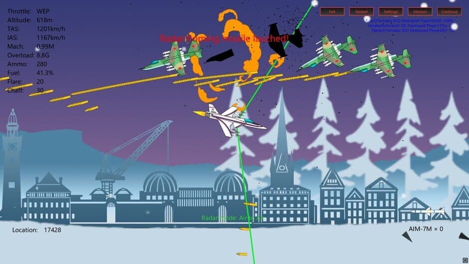 Скриншот 1 из 2D Dogfight: Secret Project