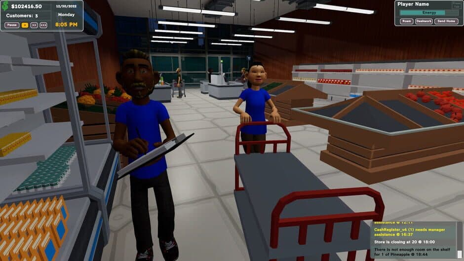 Скриншот 3 из Grocery Store Tycoon