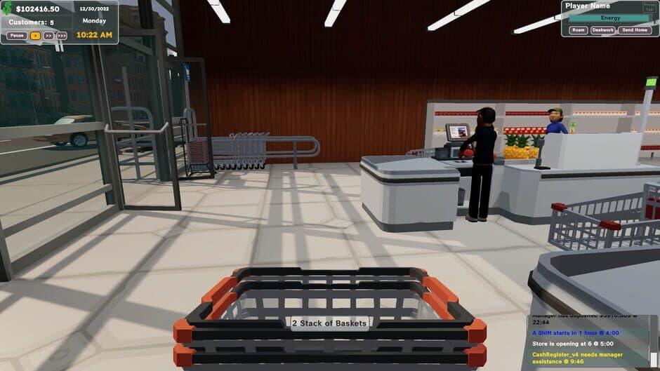 Скриншот 4 из Grocery Store Tycoon