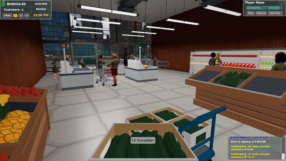 Скриншот 11 из Grocery Store Tycoon