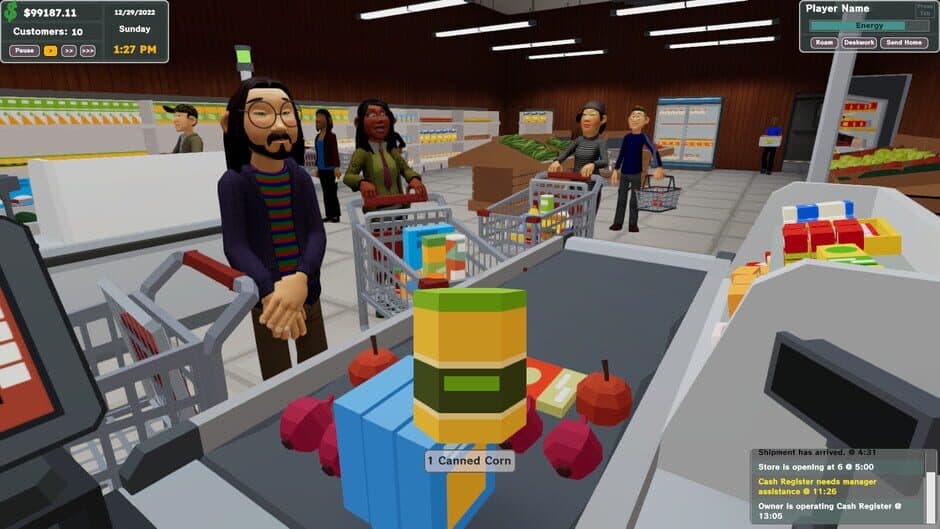 Скриншот 5 из Grocery Store Tycoon