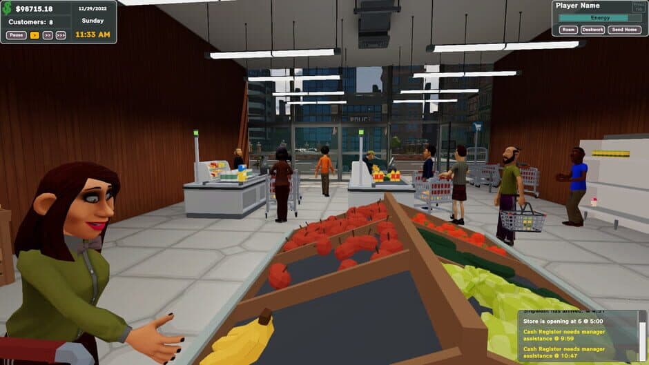 Скриншот 9 из Grocery Store Tycoon