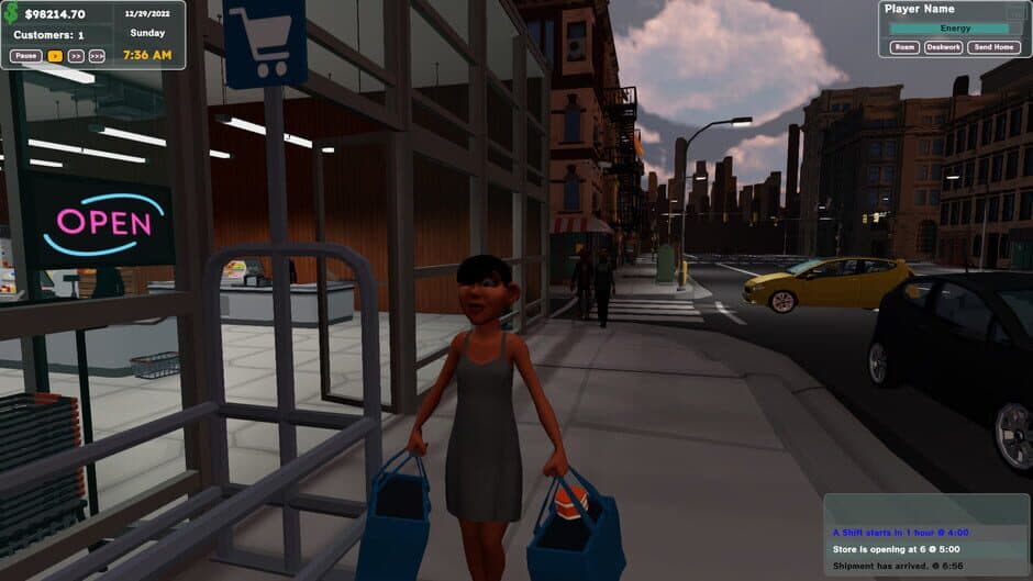 Скриншот 10 из Grocery Store Tycoon