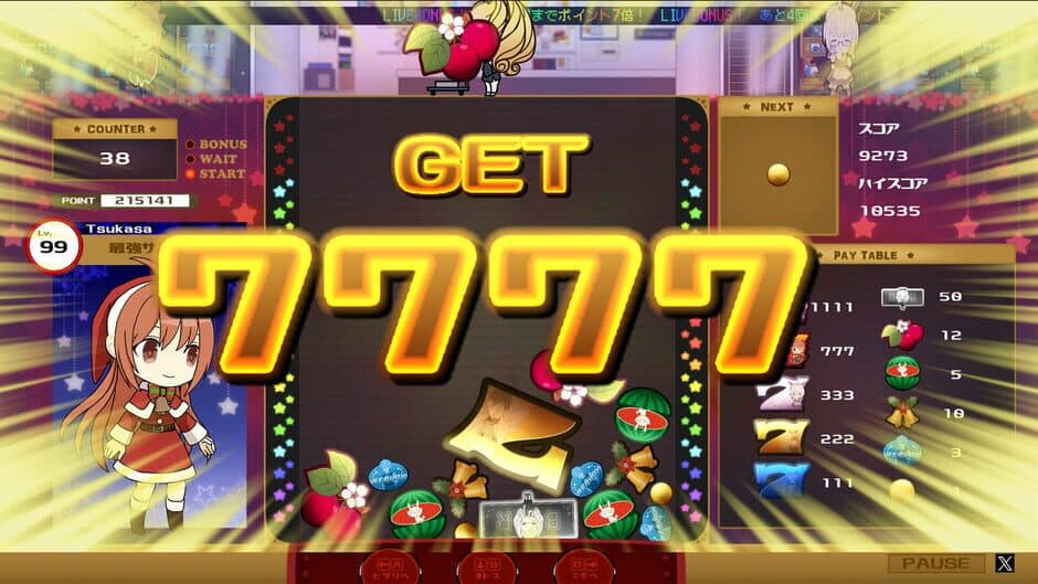 Скриншот 1 из Replay Bell Suika Slot Like Game