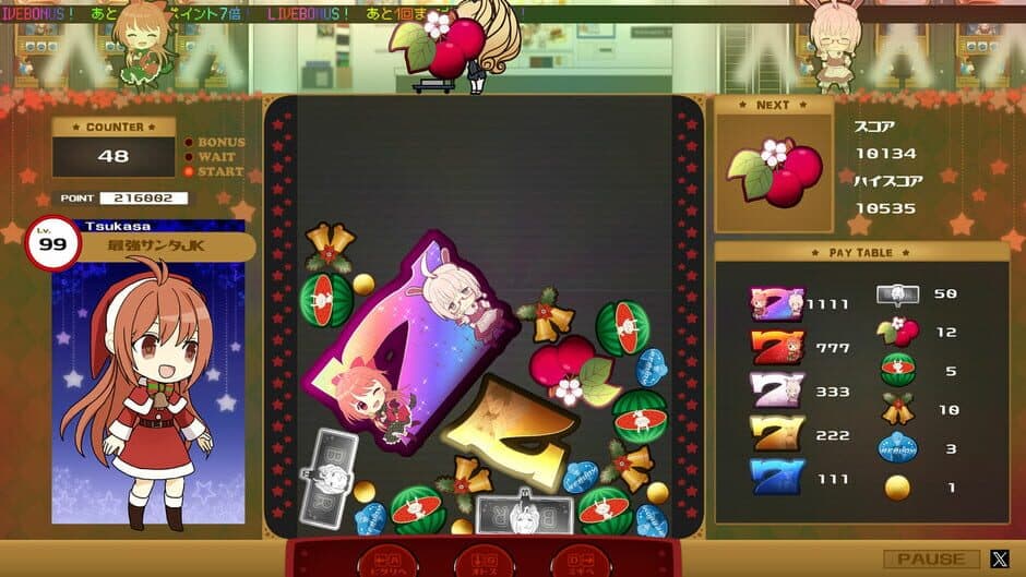 Скриншот 2 из Replay Bell Suika Slot Like Game