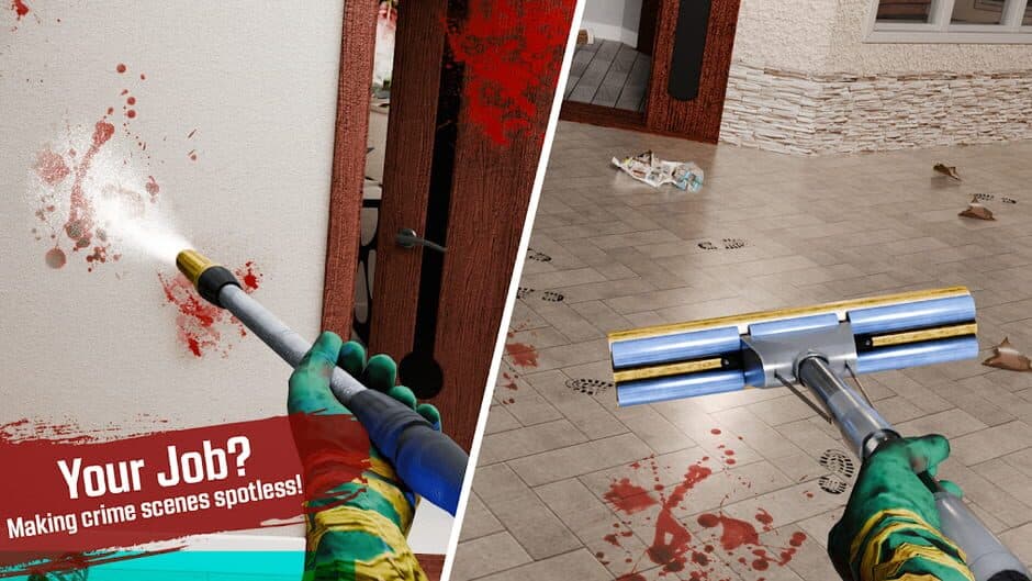 Скриншот 1 из Crime Scene Evidence Cleaner