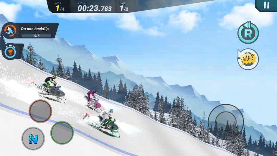 Скриншот 2 из Mad Skills Snocross