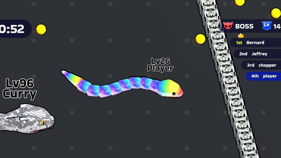 Скриншот 1 из Snake Clash!