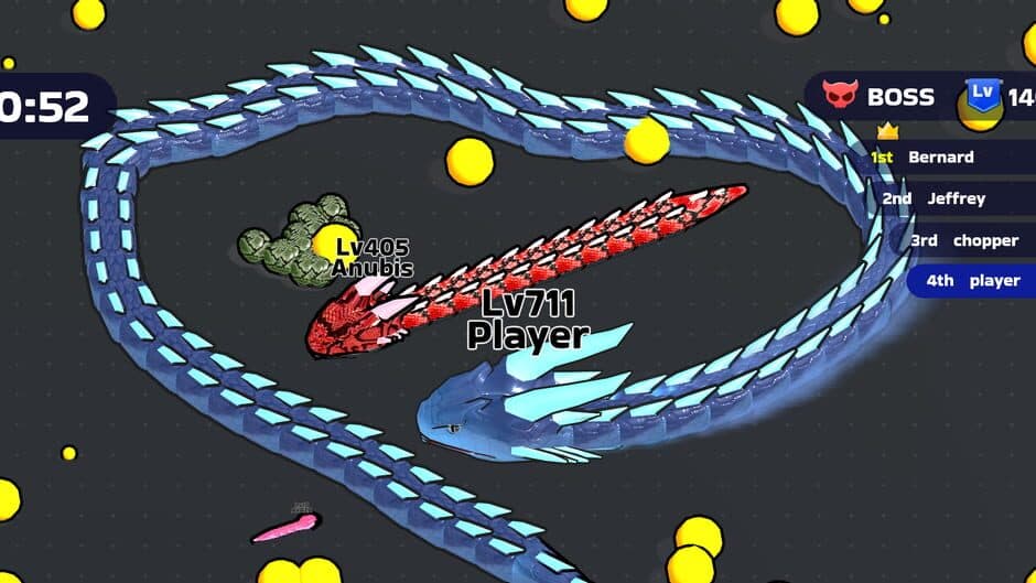 Скриншот 2 из Snake Clash!