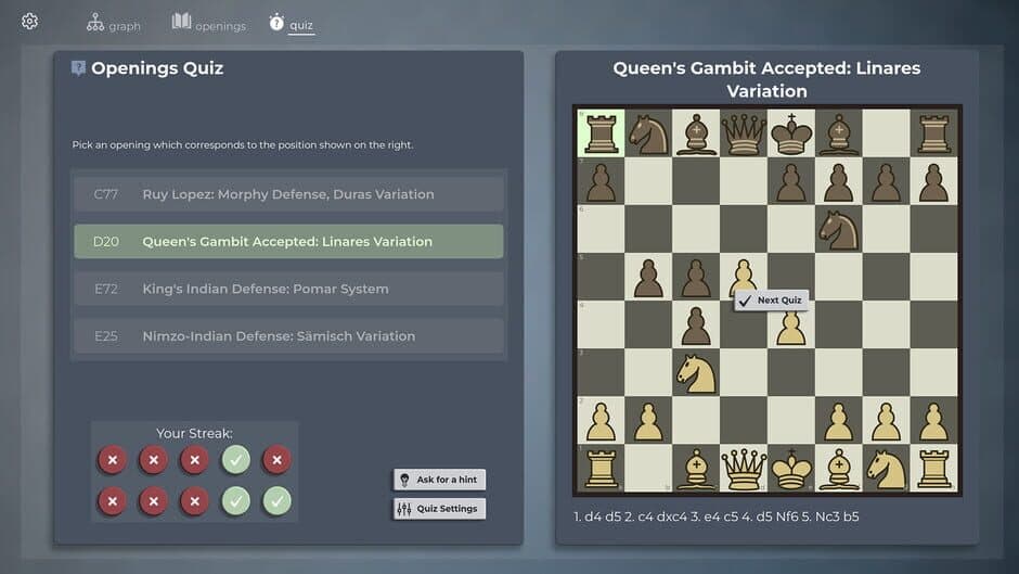 Скриншот 2 из Chess Opening Repertoire Builder