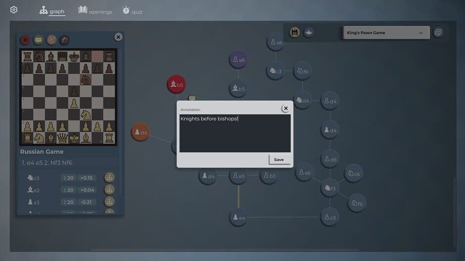 Скриншот 3 из Chess Opening Repertoire Builder