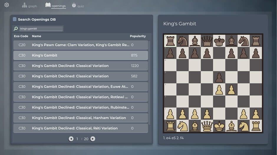Скриншот 4 из Chess Opening Repertoire Builder