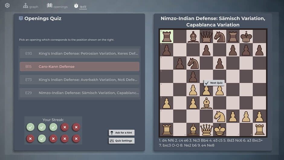 Скриншот 5 из Chess Opening Repertoire Builder