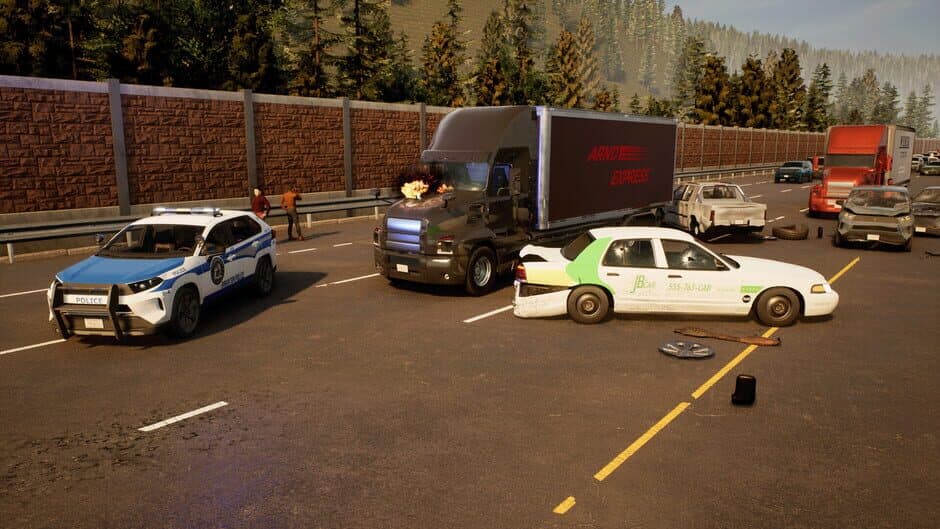 Скриншот 6 из Police Simulator: Patrol Officers - Highway Patrol Expansion