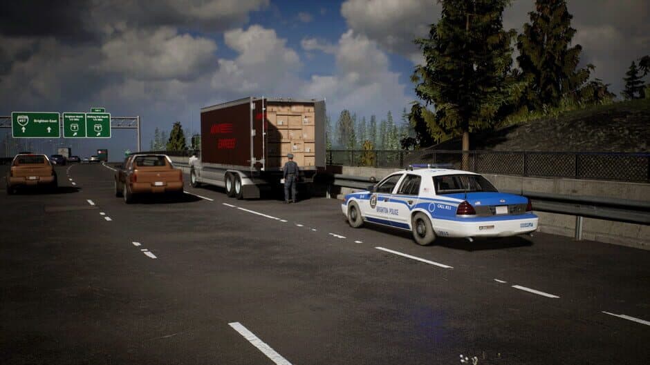 Скриншот 8 из Police Simulator: Patrol Officers - Highway Patrol Expansion