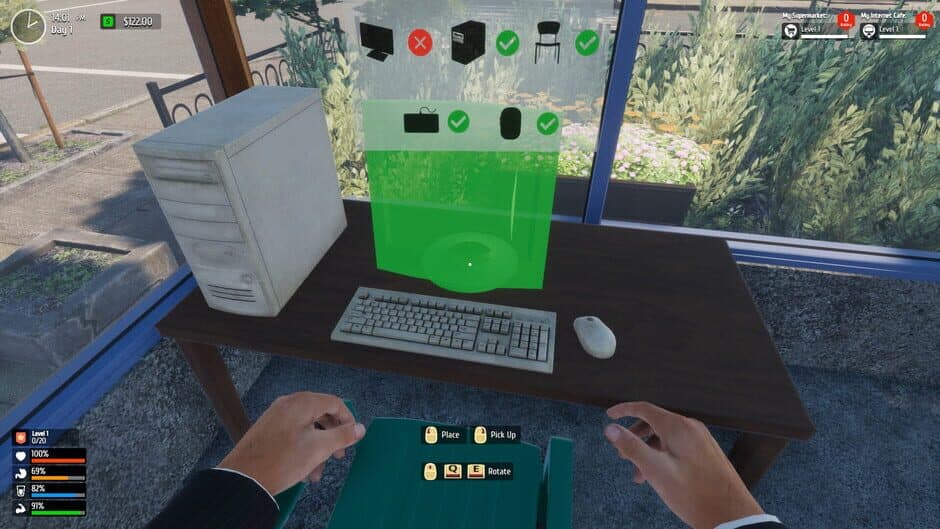 Скриншот 4 из Internet Cafe & Supermarket Simulator 2024