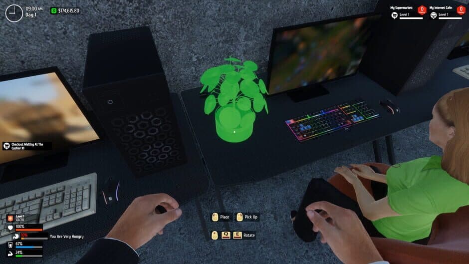 Скриншот 5 из Internet Cafe & Supermarket Simulator 2024