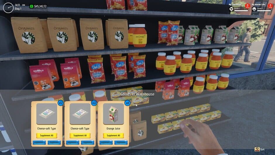 Скриншот 7 из Internet Cafe & Supermarket Simulator 2024