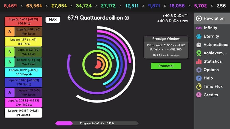 Скриншот 6 из Revolution Idle