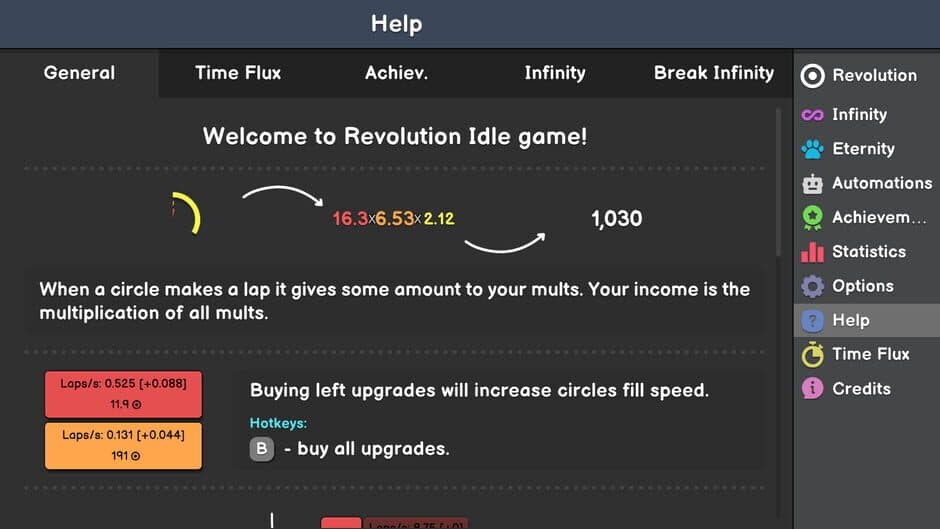 Скриншот 1 из Revolution Idle