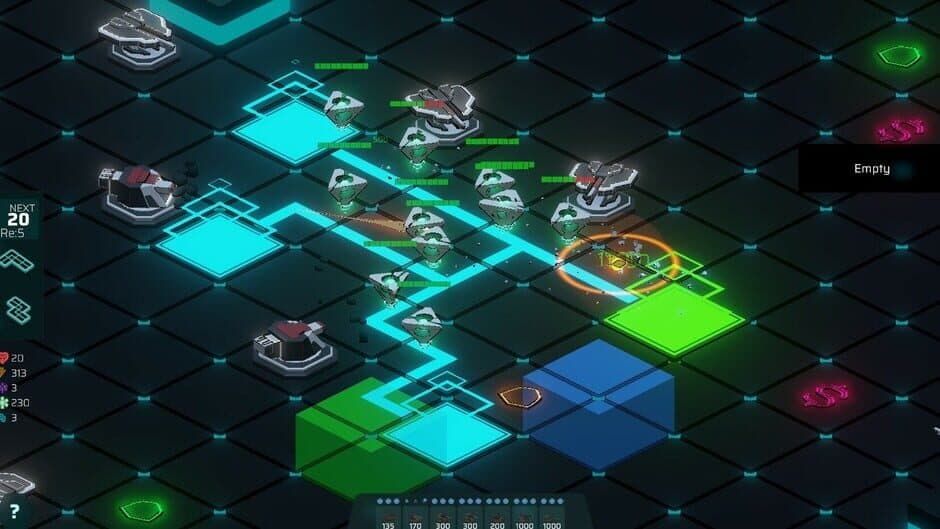 Скриншот 3 из Neon Grid Defenders